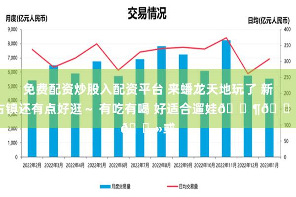 免费配资炒股入配资平台 来蟠龙天地玩了 新式古镇还有点好逛～ 有吃有喝 好适合遛娃👶🏻或