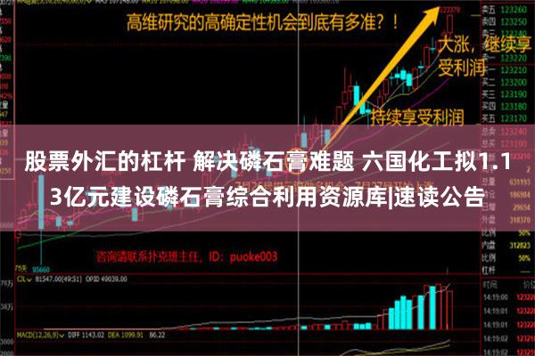 股票外汇的杠杆 解决磷石膏难题 六国化工拟1.13亿元建设磷石膏综合利用资源库|速读公告